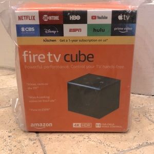 Fire TV Cube 4K ultra HD